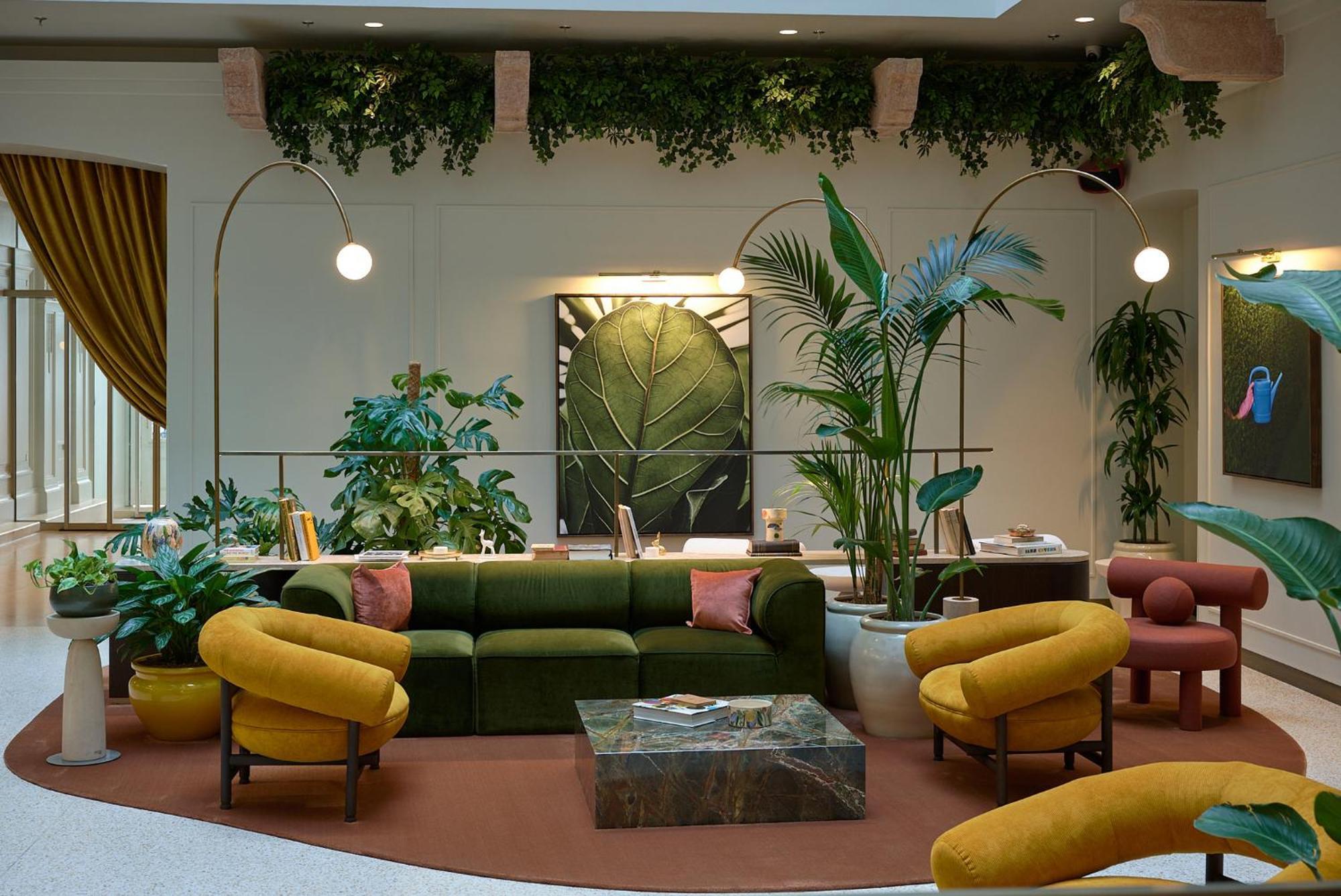 Verno House Budapest, Vignette Collection By Ihg Exteriér fotografie The interior of the lounge