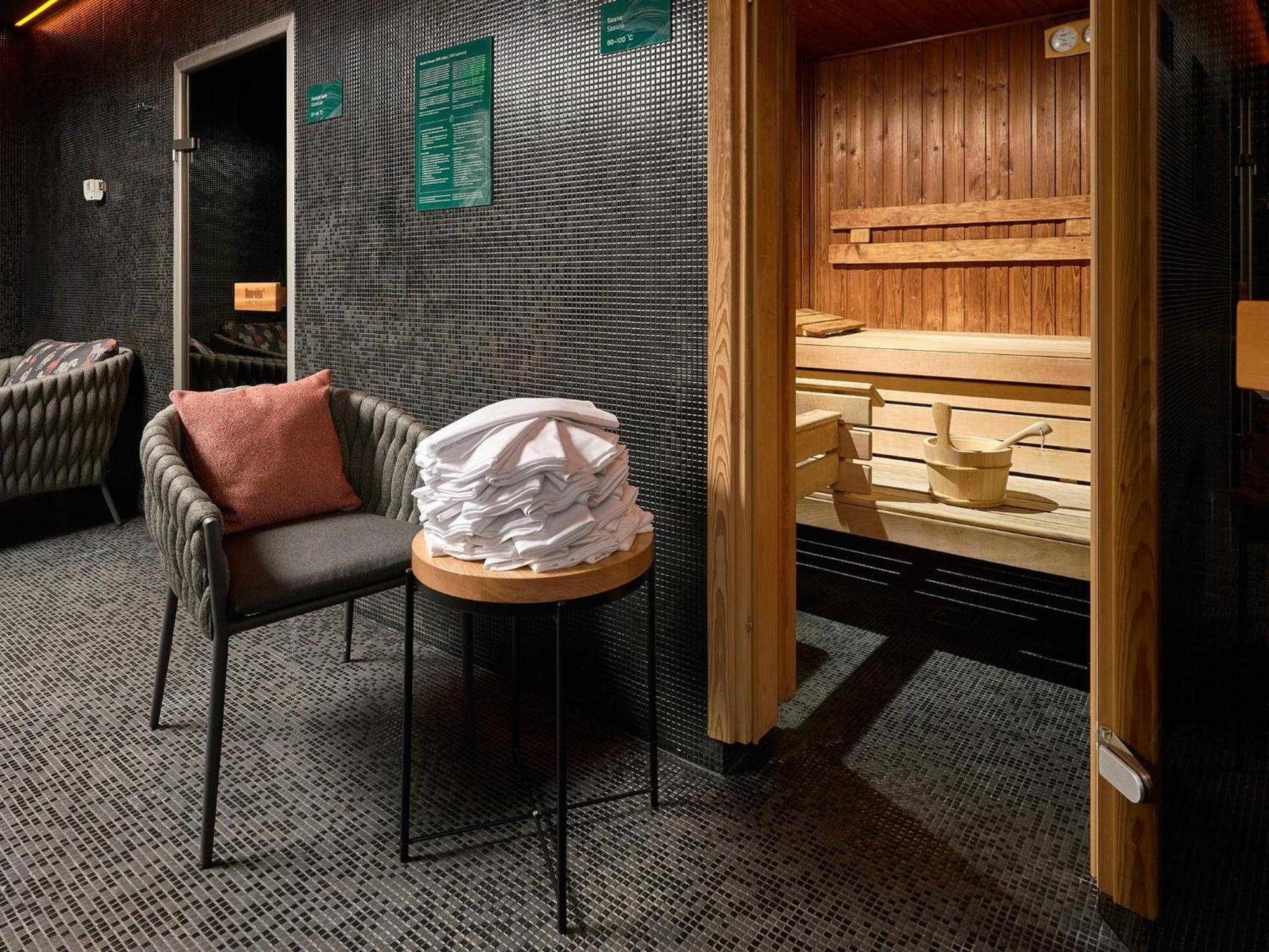 Verno House Budapest, Vignette Collection By Ihg Exteriér fotografie The sauna at the KPH spa